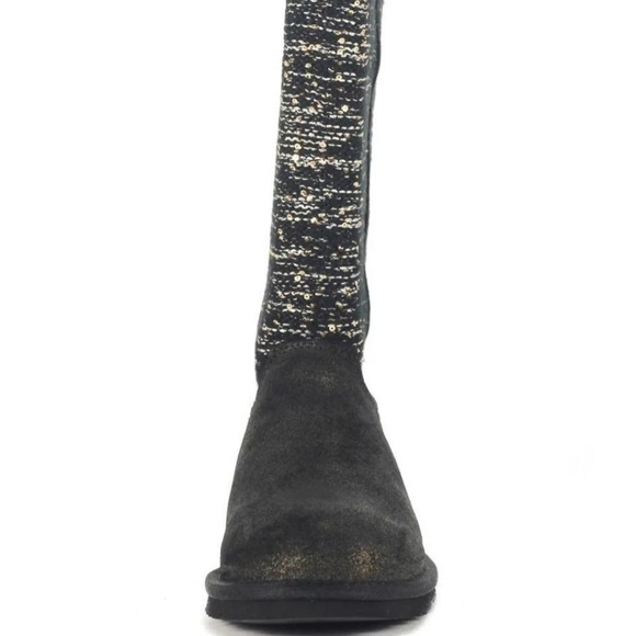 UGG Camaya Knit Suede Grey Boot EUC ❤️ - Picture 14 of 16